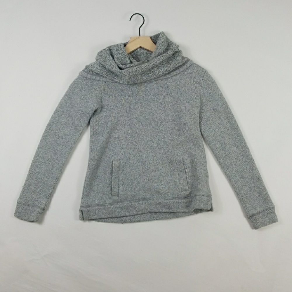J. Crew Grey Cowl Neck Plush Sweater - XS